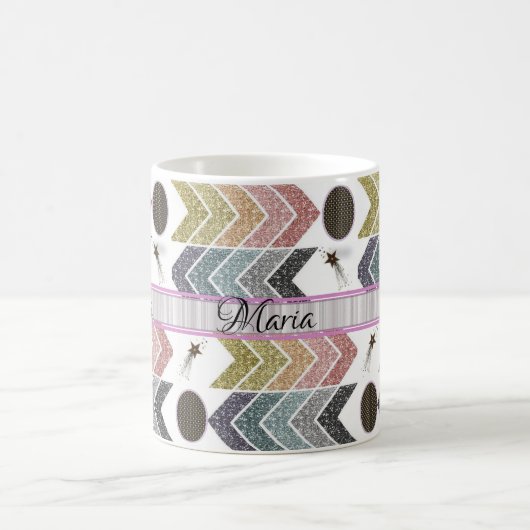 抽象芸術マグ コーヒーマグカップ (中央)