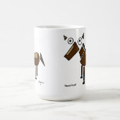 抽象芸術マグ コーヒーマグカップ (中央)
