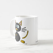 抽象芸術マグ コーヒーマグカップ (正面左)