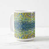 抽象芸術マグ コーヒーマグカップ (正面左)