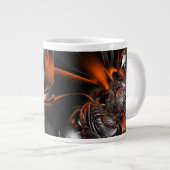 抽象芸術マグ ジャンボコーヒーマグカップ (正面右)