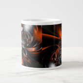 抽象芸術マグ ジャンボコーヒーマグカップ (正面)