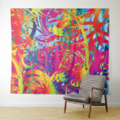 抽象芸術マジカルガーデンタペストリー タペストリー (インサイチュ(横))