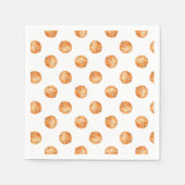 抽象芸術マフィン スタンダードカクテルナプキン (正面)