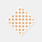 抽象芸術マフィン スタンダードカクテルナプキン (角)