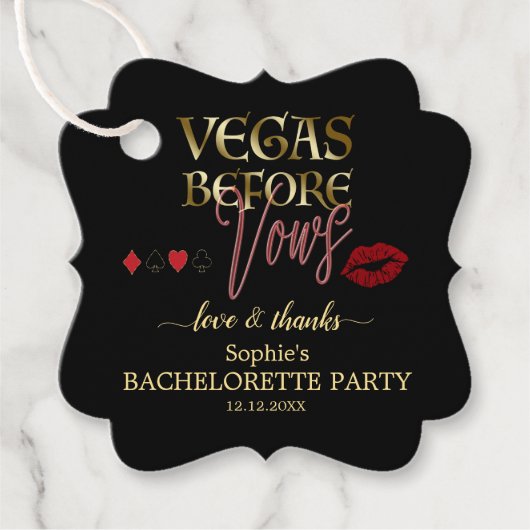 抽象芸術マラカイト金ゴールドホワイトクリームフローラ結婚ズ フェイバータグ (正面)