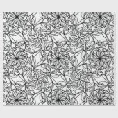 抽象芸術マンダラカラーリング名カラーラップ準備完了 ラッピングペーパー (フラット)