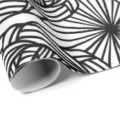 抽象芸術マンダラカラーリング準備完了 ラッピングペーパー (ロールコーナー)