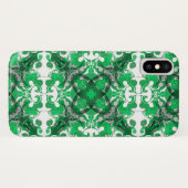 抽象芸術マンダラサイケデリック、バタフライスワール Case-Mate iPhoneケース (裏面(横))