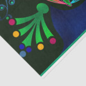 抽象芸術マンダラ東アジアの丸い装飾黒 薄葉紙 (詳細)