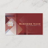 抽象芸術マーケティング販売(ロゴ付き名刺) 名刺 (裏面)