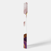 抽象芸術マーブルテクスチャ iPhoneケース (右側面)