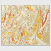 抽象芸術マーブルボホラッピング紙シート ラッピングペーパー (フラット)