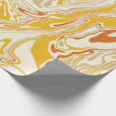 抽象芸術マーブルボホラッピング紙シート ラッピングペーパー (角)