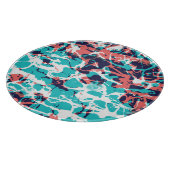 抽象芸術マーブル紙アート背景 カッティングボード (角)