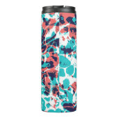 抽象芸術マーブル紙アート背景 タンブラー (裏面)