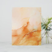 抽象芸術マーリーオレンジスクラップブック紙 (スタンド正面)