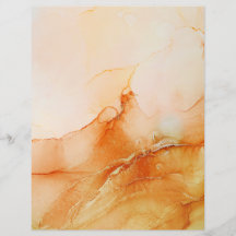 抽象芸術マーリーオレンジスクラップブック紙