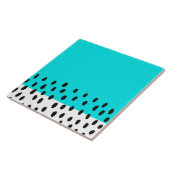 抽象芸術ミッドセンチュリーアモダンート  タイル (側面)