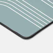 抽象芸術ミッドセンチュリースタイルラインアート デスクマット (コーナー)