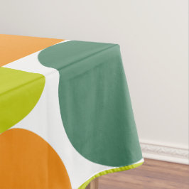 抽象芸術ミッドセンチュリーモダンパターン(の模様が)ある テーブルクロス