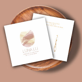 抽象芸術ミニマリストイヤリングジュエリー表示カード