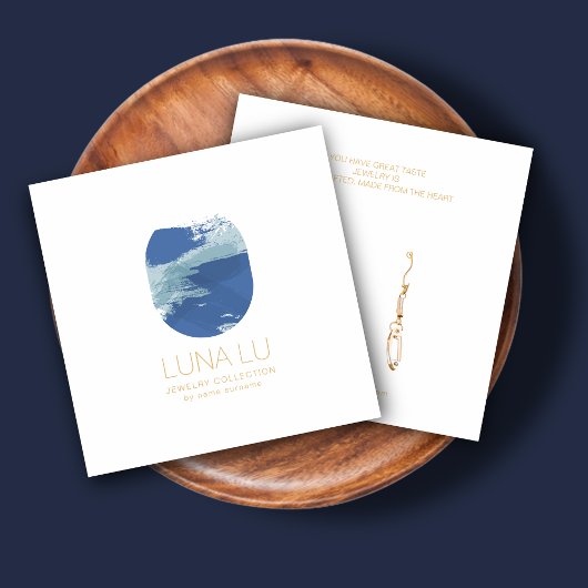 抽象芸術ミニマリストイヤリングジュエリー表示カード