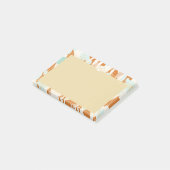 抽象芸術ミニマリストラブバレンタインハートブランチ ポストイット (アングル)