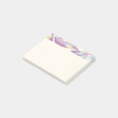 抽象芸術ミニマリストラブバレンタインブランチパステル ポストイット (アングル)