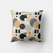 抽象芸術ミニマル幾何学ボシンプルホ クッション (裏面)