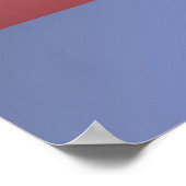 抽象芸術ミニマル幾何学的シームレスパターン ポスター (角)