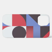 抽象芸術ミニマル幾何学的シームレスパターン Case-Mate iPhoneケース (裏面 (横))