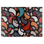 抽象芸術ミニマル形状 カッティングボード (正面)