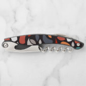 抽象芸術ミニマル形状 ソムリエナイフ (正面)