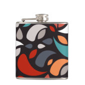抽象芸術ミニマル形状 フラスク (正面)