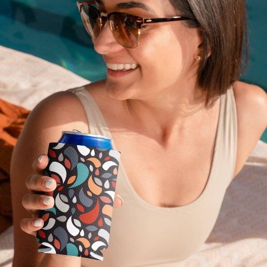 抽象芸術ミニマル形状 缶クーラー