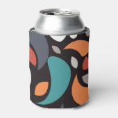 抽象芸術ミニマル形状 缶クーラー (缶正面)
