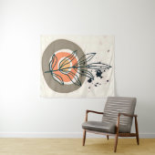 抽象芸術ミニマル タペストリー (インサイチュ(横))