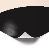 抽象芸術ミニマ葉リスト ポスター (コーナー)