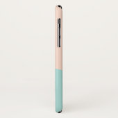 抽象芸術ミニモダンマリストのパステルカラー電話ケース Case-Mate iPhoneケース (裏面/左)