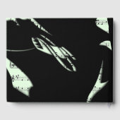 抽象芸術ミュージックゲストブックミント ゲストブック (裏面)