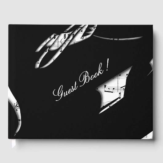 抽象芸術ミュージックゲストブック ゲストブック (正面)