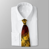 抽象芸術ミュージックノート ネクタイ (タイ)