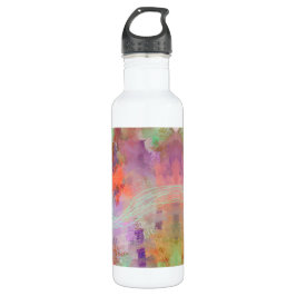 抽象芸術ミントサイケデリックミント ウォーターボトル