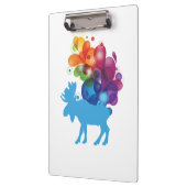 抽象芸術ムースクリップボード クリップボード (左)