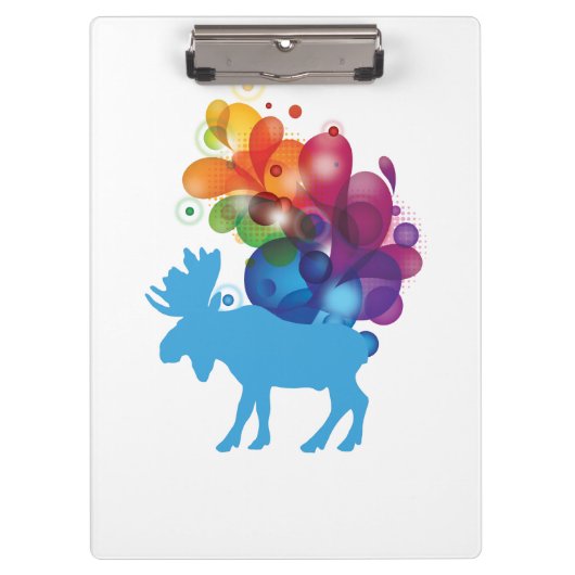 抽象芸術ムースクリップボード クリップボード (正面)