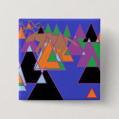 抽象芸術ムースバッジピン 缶バッジ (正面)