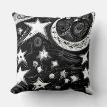 抽象芸術ムーンアンドスターズ