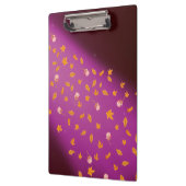 抽象芸術ムーンライト紅葉バラ クリップボード (左)