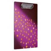 抽象芸術ムーンライト紅葉バラ クリップボード (右)